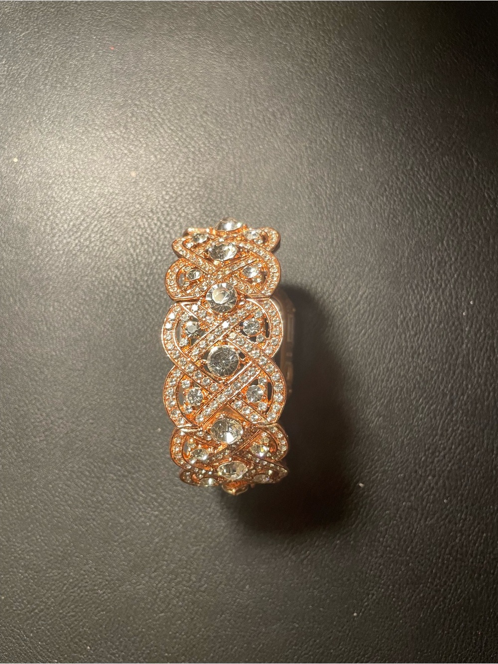 Rose Gold Bling Apple Replacement Watch Band - Picture 5 of 13